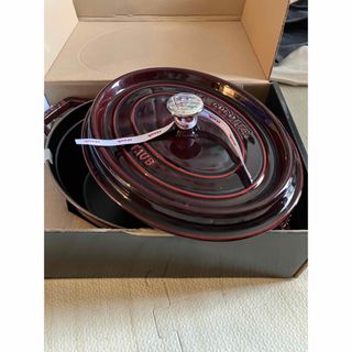 ストウブ(STAUB)のストウブ　STAUB ピコココットオバール　２７㎝(鍋/フライパン)