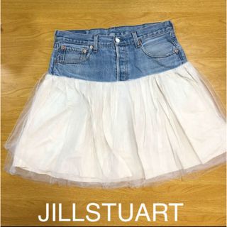 ジルスチュアート(JILLSTUART)のJILLSTUARTヴィンテージ風ミニスカート(ミニスカート)