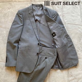 SUIT SELECT　スーツセレクト　セットアップ　スーツ　グレー　Y4(セットアップ)