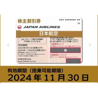 コード連絡　日本航空株主優待チケット　50%割引券　2枚セット(その他)