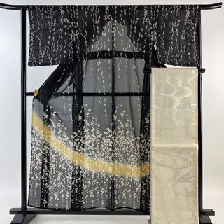 訪問着 身丈158cm 裄丈64cm 正絹 美品 秀品 【中古】(着物)