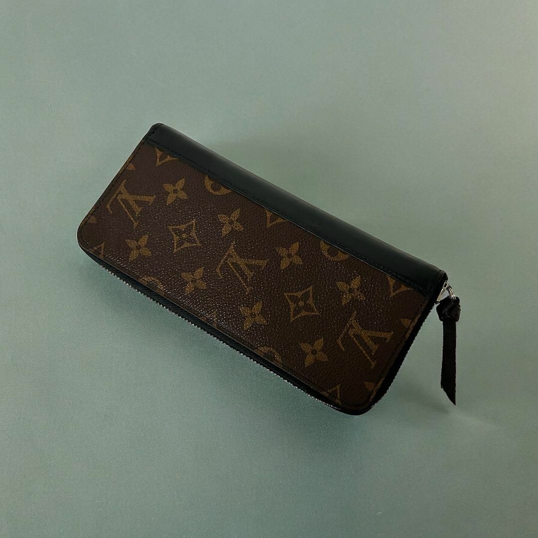 LOUIS VUITTON(ルイヴィトン)の美品　希少　ルイヴィトン 　モノグラム 　マカサー　 ヴェルティカル　 長財布 メンズのファッション小物(長財布)の商品写真