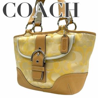 コーチ(COACH)のCOACH コーチ　s85　ソーホー　ハンドバッグ　1853　キャンバス　レザー(ハンドバッグ)