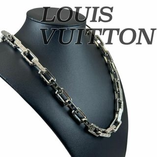 LOUIS VUITTON - LOUIS VUITTON ルイヴィトン　コリエ　チェーン　ネックレス　シルバー