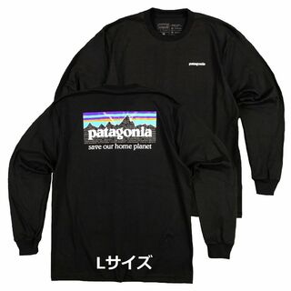美品　パタゴニア patagonia 長袖　Tシャツ　ロンT　黒　Lサイズ