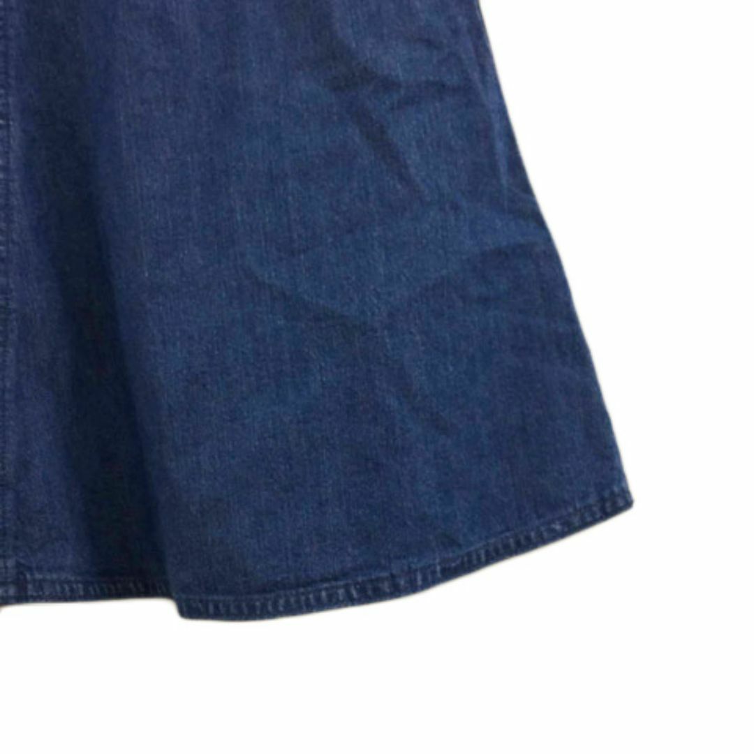 MACPHEE(マカフィー)のMACPHEE トゥモローランド スカート フレア ミニ デニム 無地 34 青 レディースのスカート(ミニスカート)の商品写真