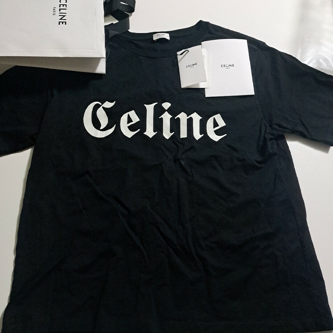 celine(セリーヌ)のタグ有　CELINE　セリーヌ　ゴシック　tシャツ メンズのトップス(Tシャツ/カットソー(半袖/袖なし))の商品写真
