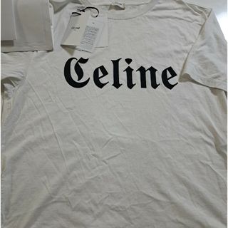 セリーヌ(celine)のタグ有　CELINE　セリーヌ　ゴシック　Tシャツ(Tシャツ/カットソー(半袖/袖なし))