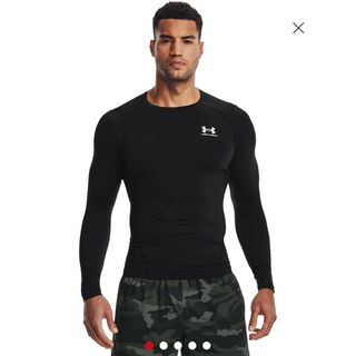 アンダーアーマー(UNDER ARMOUR)のUAヒートギアアーマー コンプレッション ロングスリーブ シャツ トレーニング(シャツ)