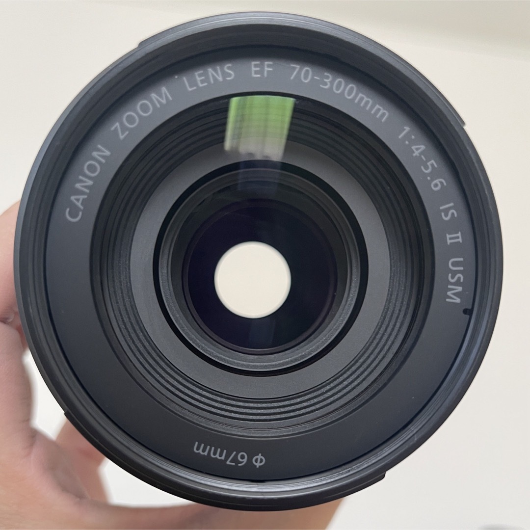 Canon(キヤノン)のCanon EF70-300mm f/4-5.6 IS Ⅱ USM スマホ/家電/カメラのカメラ(レンズ(ズーム))の商品写真