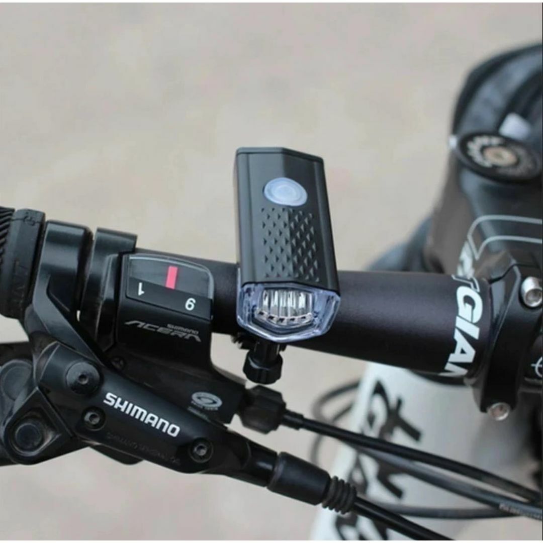 自転車 ライト USB充電式 LED ライト 防水 らいと 自転車ライト LED スポーツ/アウトドアの自転車(その他)の商品写真