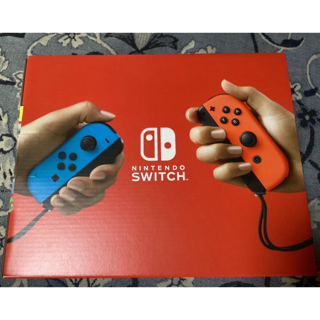 任天堂(ニンテンドウ)のNintendo Switch Joy-Con(L) ネオンブルー/(R) ネオ エンタメ/ホビーのゲームソフト/ゲーム機本体(家庭用ゲーム機本体)の商品写真