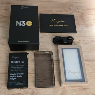 Cayin N3 Ultra 純正レザーケース付き