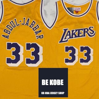 MITCHELL & NESS - NBAカリームアブドゥルジャバー レイカーズジャージユニフォーム2XL /八村塁