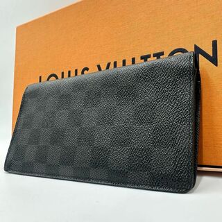 ルイヴィトン(LOUIS VUITTON)の新型 ルイヴィトン ポルトフォイユブラザ ダミエグラフィット 財布 N62665(長財布)