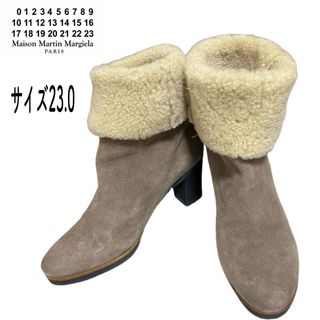 マルタンマルジェラ(Maison Martin Margiela)のMaison Margiela｜メゾンマルジェラ　ムートンショートブーツ　36(ブーツ)