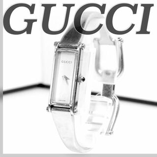 グッチ(Gucci)のGUCCI グッチ　スクエア　クォーツ　時計　バングル　2092　ウォッチ(腕時計)