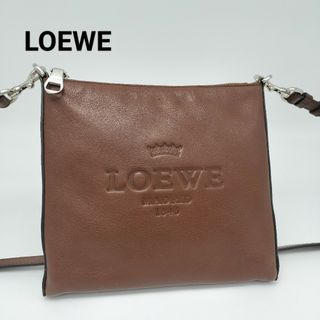 ロエベ(LOEWE)の極美品✨ロエベ　ショルダーバッグ　レザー(ショルダーバッグ)