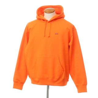 シュプリーム(Supreme)の【中古】シュプリーム Supreme 2024年春夏 Small Box Hooded Sweatshirt プルオーバー パーカー ブライトオレンジ【サイズM】【メンズ】(パーカー)