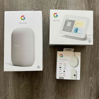 Google - Google Nest Audio Nest Hub Chromecastセット