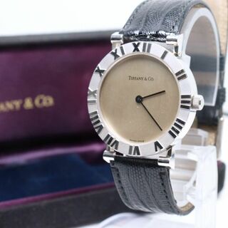 ティファニー(Tiffany & Co.)のTiffany ティファニー　アトラス　シルバー　リザード　時計　SV/QZ(腕時計)