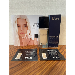 クリスチャンディオール(Christian Dior)のディオールスキン フォーエヴァー フルイド グロウ 1N(ファンデーション)