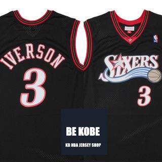 ミッチェルアンドネス(MITCHELL & NESS)のNBA アレンアイバーソン76ersジャージユニフォームL/ジョーダンコービー(バスケットボール)