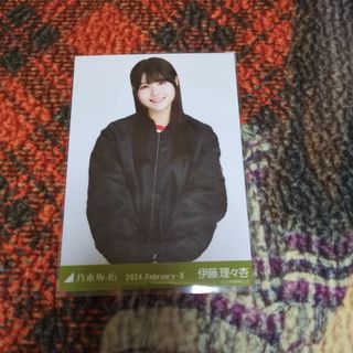 乃木坂46　MA-1×スカート　伊藤理々杏(アイドルグッズ)