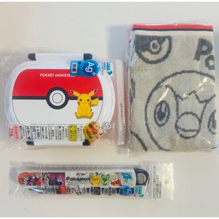 ポケモン(ポケモン)のスケーター　ポケットモンスター　ランチボックス　お弁当箱　箸箱　360ml(弁当用品)