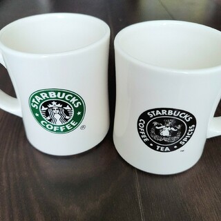 スターバックス(Starbucks)の超希少品 スターバックス シアトル1号店 マグカップ 2個 Starbucks(その他)