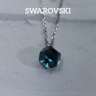 SWAROVSKI - 【匿名配送】 SWAROVSKI スワロフスキー ネックレス ストーン 水色 5