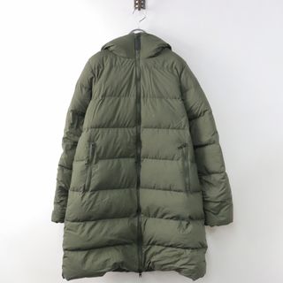 ザノースフェイス(THE NORTH FACE)のウィメンズ ノースフェイス THE NORTH FACE WS Down Shell Coat ウィンドストッパーダウンシェルコート XL/カーキ【2400013814874】(ダウンジャケット)