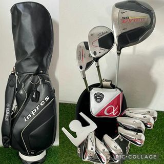 タイトリスト(Titleist)の左利き メンズゴルフクラブ11本セット ナイキ タイトリスト ワールドイーグル(クラブ)