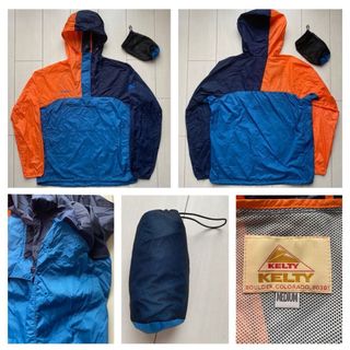 KELTY - 美品 日本製 KELTY ケルティ アノラック パーカー パッカブル M 登山