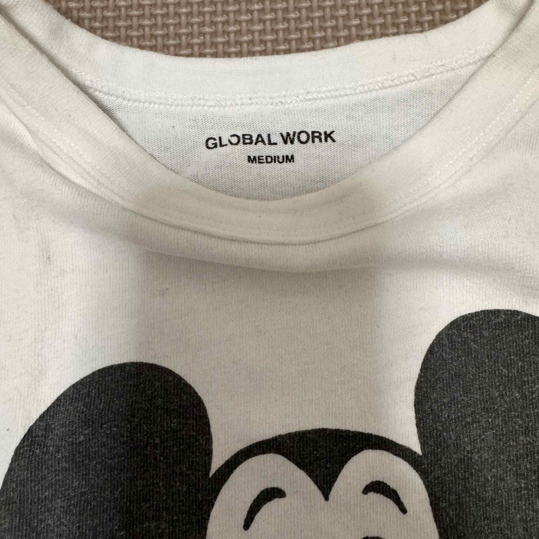 GLOBAL WORK(グローバルワーク)のグローバルワーク　ディズニー　ミッキー　Tシャツ キッズ/ベビー/マタニティのキッズ服女の子用(90cm~)(Tシャツ/カットソー)の商品写真