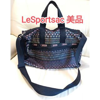 レスポートサック(LeSportsac)のLESPORTSAC 小花柄 レスポートサックボストンバッグ　ミニボストン(ショルダーバッグ)