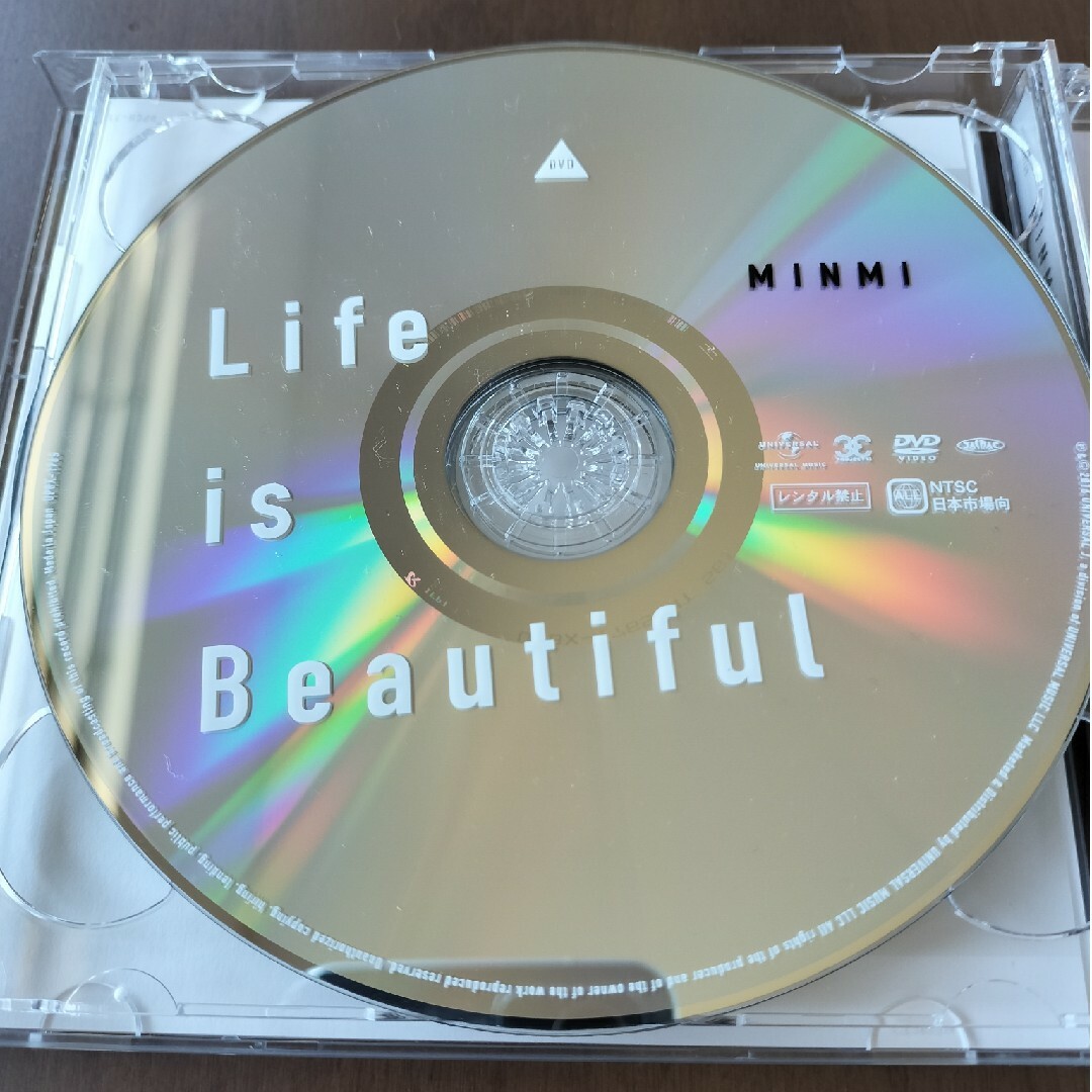 MINMI 「Life is Beautiful」 エンタメ/ホビーのCD(ポップス/ロック(邦楽))の商品写真