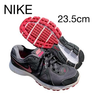 ナイキ(NIKE)のNIKE Revolution 2 ナイキ レボリューション23.5cm 黒(スニーカー)