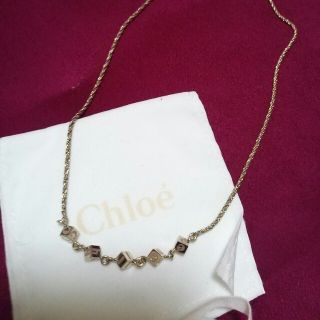 クロエ(Chloe)のchloeﾛｺﾞﾈｯｸﾚｽ(ネックレス)