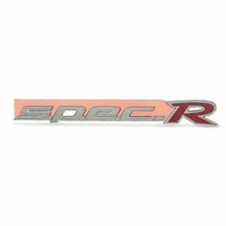 ニッサン(日産)の日産 純正 シルビア spec R リアサイドエンブレム スペックR(車種別パーツ)