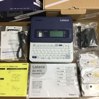 CASIO - カシオ　ラテコ　ラベル　プリンター　EC-K10 SET