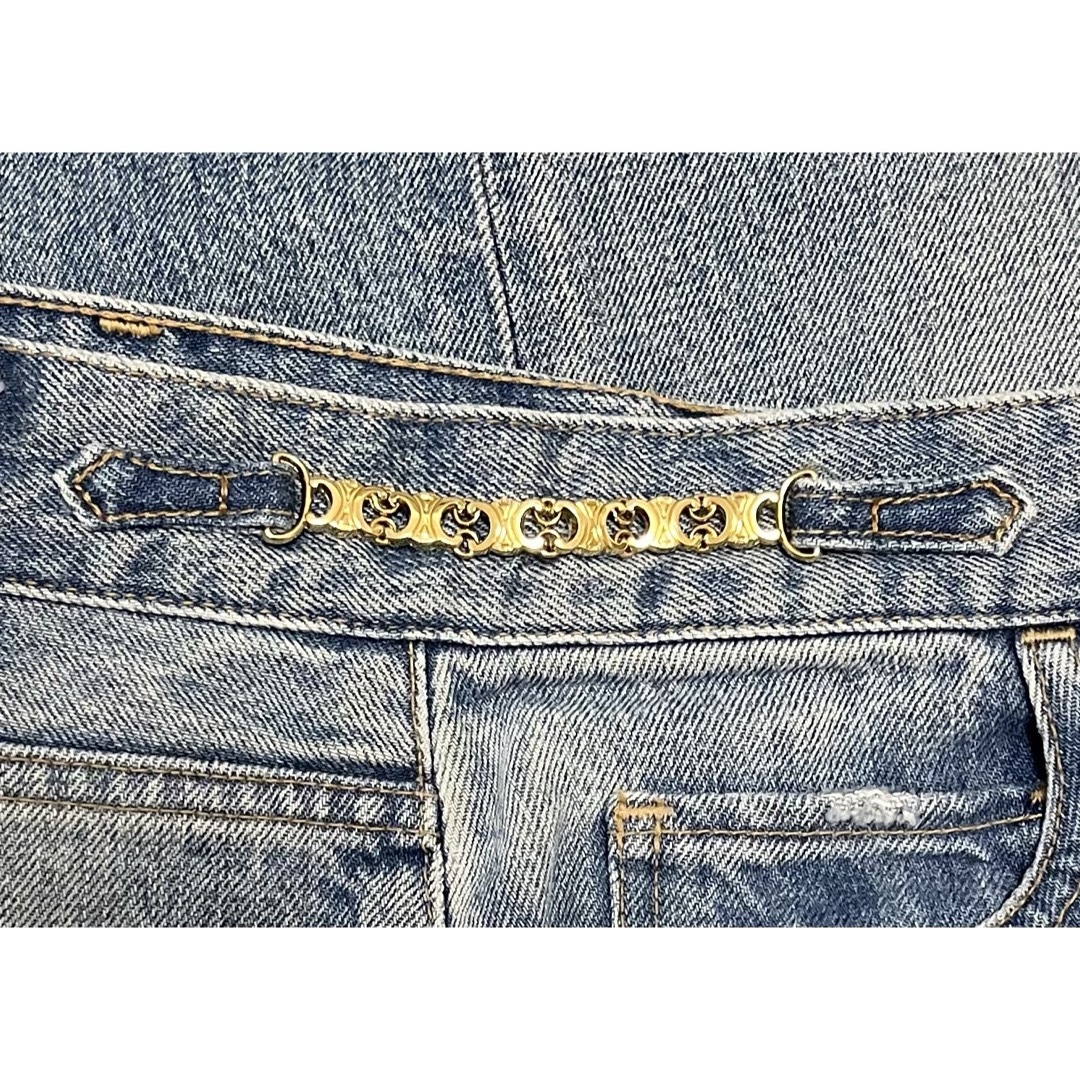 CELINE - 新品同様【CELINE/セリーヌ】マーガレットジーンズ CELINE - 新品同様【CELINE/セリーヌ】マーガレットジーンズ