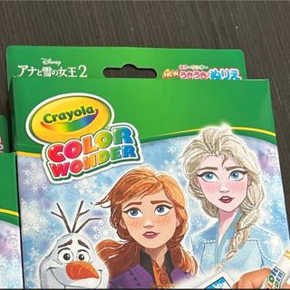 ディズニー(Disney)の新品未使用　新品未開封　ミニぬりえシート　ペン3本付き　アナと雪の女王２(知育玩具)