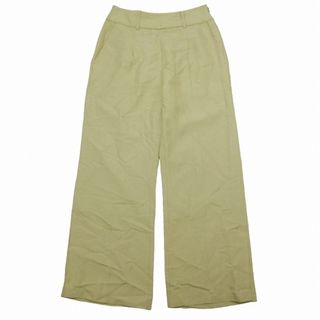 スナイデル(SNIDEL)の20SS スナイデル snidel リネン ブレンド スリット ワイド パンツ(その他)