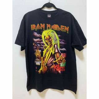 IRON MAIDEN バンドTシャツ 黒 XL オーバーサイズ(Tシャツ/カットソー(半袖/袖なし))