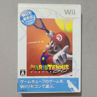 ニンテンドウ(任天堂)のWiiであそぶ マリオテニスGC(家庭用ゲームソフト)