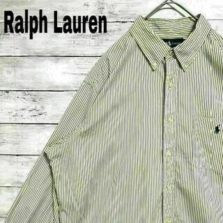 ラルフローレン(Ralph Lauren)のv15 ラルフローレン CLASSIC FIT BD長袖シャツ ストライプ(シャツ)