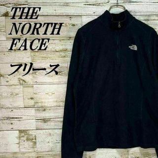 ザノースフェイス(THE NORTH FACE)の【203】USA規格ザノースフェイスハーフジップフリースジャケット刺繍ロゴ(ブルゾン)