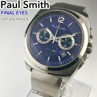 Paul Smith - [日本製]Paul Smith ファイナルアイズ クロノグラフ 腕時計 新品電池