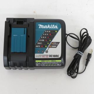 マキタ(Makita)のmakita マキタ 7.2～18V 急速充電器 本体のみ 外箱・説明書なし DC18RC JPADC18RC 未使用品(工具)